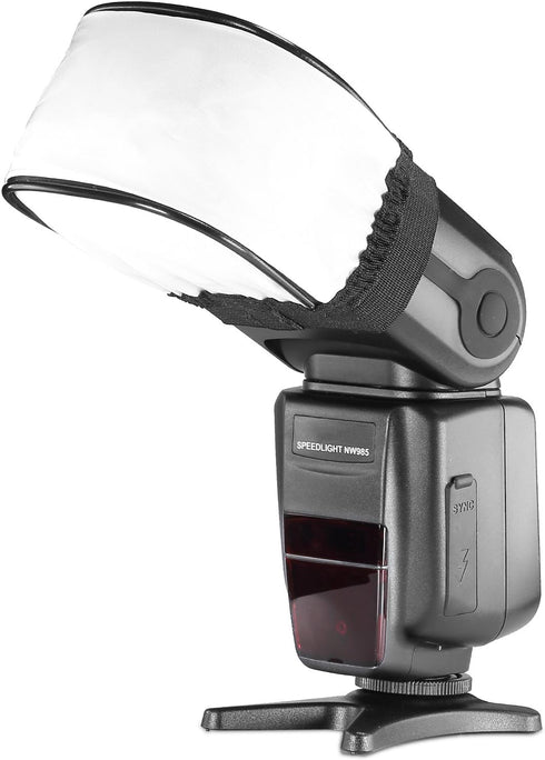 Neewer Universal Soft Mini Flash Bounce Diffuser Cap Compatible with Canon, Nikon, Godox, Yongnuo, Neewer TT560 NW550 NW561 NW570 NW580 NW625 NW63...