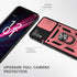 for T-Mobile REVVL 6 Pro 5G Case, T-Mobile REVVL 6X Pro Case with Slide Camera Cover and 2pcs HD Screen Protector, 360° Rotation Ring Kickstand [M...