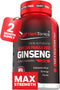 Herbtonics Korean Red Panax Ginseng 1500mg - Energy Supplement for Peak Performance, Focus & Vitality - High Potency Ginseng Root Extract - 120 Ve...