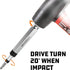 Powerbuilt - 7 Pc. Mini Impact Driver & Extractor Set, Hand Tools, Bit Drivers & Bits, Bit Drivers - Multi-In-One (647767), Silver...