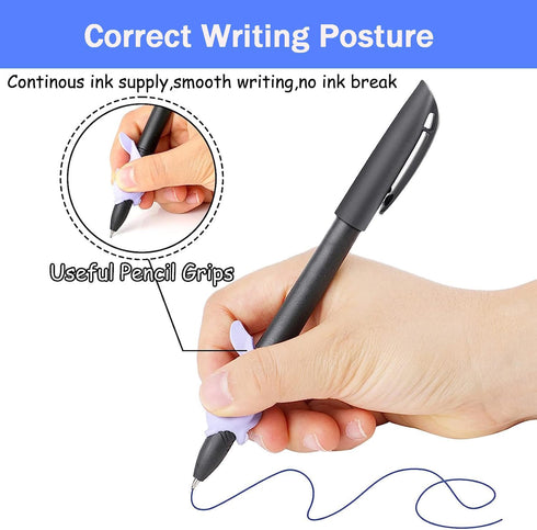 10pcs Reusable Magic Pens & Refills for Magic Practice Copybook,Disappearing Ink Pen Kindergarten Before School...