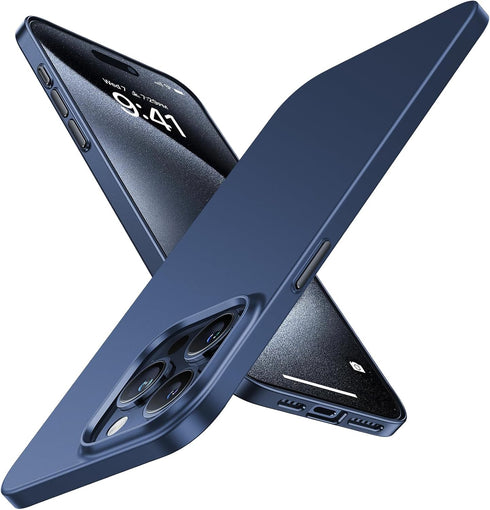 TORRAS Slim Fit Designed for iPhone 15 Pro Case 6.1 inch, Ultra Thin Designed for iPhone 15 Pro Phone Case 2023, Lightweight Matte Hard PC Slim Th...