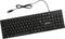 Manhattan Wired Computer Keyboard – Basic Black Keyboard - with 4.5ft USB-A Cable, 104-keys, Foldable Stands - Compatible for Windows, PC, Laptop ...