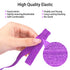 WILLBOND 40 Yards Fold over Elastic Solid Color Trim Elastic 40 Colors Ribbon Sewing Stretch Ribbon Band for Hair Bow DIY Craft Hair Ties Headband...