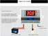 Oumefar Temperature Controller, XH-W3001 DC 110V-220V 1500W 10A Digital Temperature Controller Thermostat Switch with Waterproof Sensor Probe Elec...
