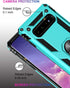 LUMARKE for Galaxy S10+ Plus Case,Pass 16ft. Drop Tested with Magnetic Ring Kickstand Compatible with Car Mount Holder Military Grade Protective P...