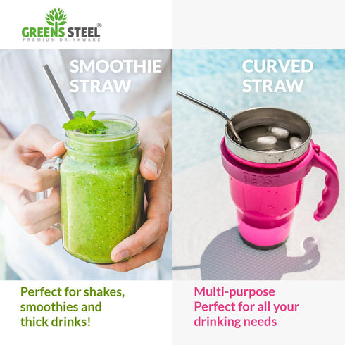 Stainless Steel Straws (Tall)...