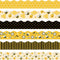 84ft Bee Bulletin Board Borders Bee Classroom Decorations, Cartoon Bee Honeycomb Yellow Black Scalloped Border Trim for Teacher Back to School Sup...