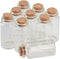 30x60x17mm 25ml Glass Bottles with Cork for Wedding Holiday Decoration 12pcs (12, 25ml-30x60x17mm)...
