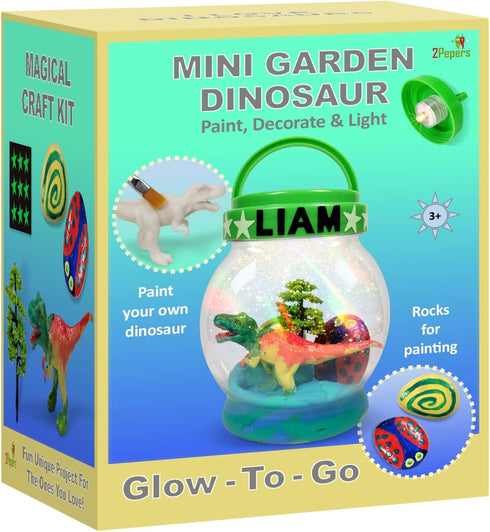 DIY Light Up Dinosaur Nightlight Arts and Crafts for Kids, Best Birthday Gifts for Boys & Girls Ages 3 4 5 6 7 8 Years Old, Fun Stem Kit for Kids...