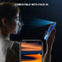 [2+2 Pack Privacy Screen Protector for iPhone 15 Pro with Camera Lens Protector, 6.1 Inch Tempered Full Screen Glass Accessories, Anti-Spy, Bubble...