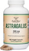 Double Wood Supplements Immune Boosting Astragalus 500mg 180 Capsules - Rich in Flavonoids and Polysaccharides - Non-GMO, Gluten Free, Third Party...