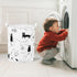 Foldable Baby Laundry Basket Hamper for Nursery Girl Boy kids Clothes laundry hamper basket Portable Tall Collapsible Cute Laundry Basket Organize...