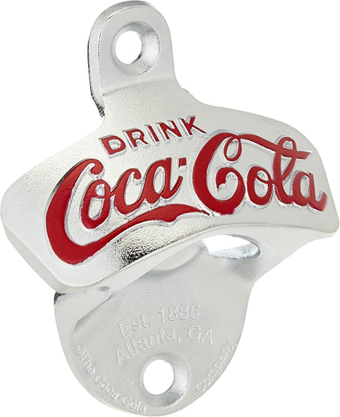 TableCraft Coca-Cola Wall Mount Bottle Opener Small...