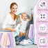 2 Pcs Changing Pad Cover 16 x 32 Inch Ultra Soft Dots Plush Changing Table Covers for Baby Girls and Boys Changing Pad Liners (Pink & Purple)...