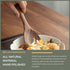 Muso Wood Acacia Salad Servers,10-inch,set of 2 (Acacia salad servers)...