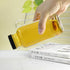Encheng Beverages Drinking Bottles 12oz,Glass Water Botttle with Lids,Octagonal Vintage 350ml,Juice Bottles for Storage Tea,Kombucha,Milk Smoothie...