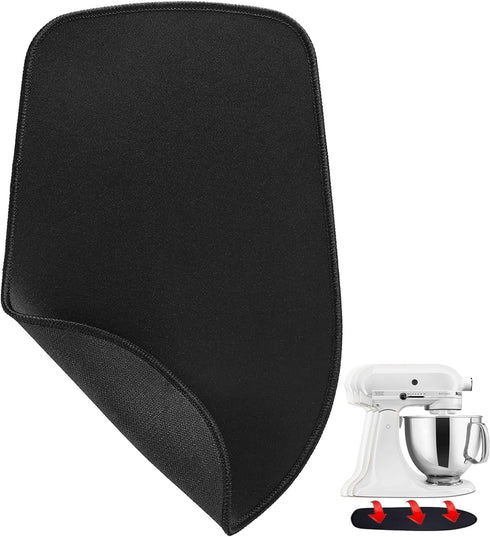 Sliding Mat for Kitchenaid Mixer, Kitchen Appliance Slide Mats Pads, Slide Tray Mixer Mover Slider Mat Pad Compatible with Kitchenaid 4.5-5 Qt Til...