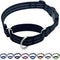 Martingale Dog Collars with Quick Release Buckle, Heavy Duty Nylon Reflective Dog Collar, NO Pull Walking Training Collar for Large, Medium, Small...