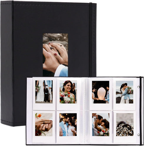 Vienrose Instax Mini Photo Album Book 208 Pictures 2x3 Polaroid Photo Album, for Fujifilm Instax Mini 7s 8 9 11 12 25 26 40 50s 90 Evo Z2300 Insta...