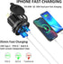12V USB Outlet Qidoe 38W Dual USB Quick Charge 3.0 with Voltmeter Switch Aluminum Car Charger for Marine Car Truck Motorcycle Boat......