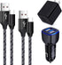 Fast Charger Type C Charging Block USB Wall Plug Android Phone Fast Car Charger Adapter C Type Charging Cable 3FT 6FT for Samsung Galaxy S24 S23 S...