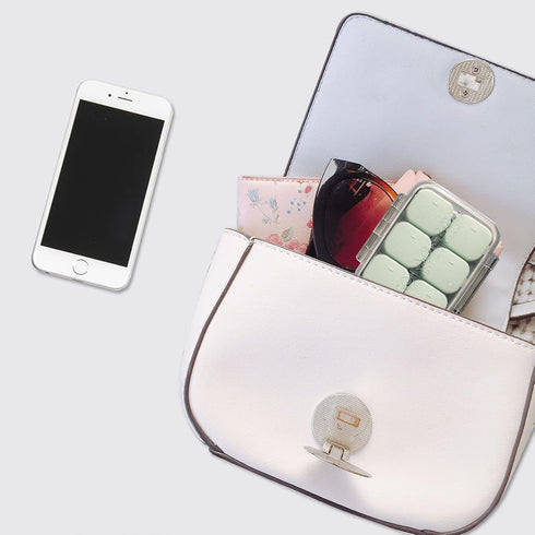 Pill Organizer SOFISO 4/6 Grid Free Assembly Travel Medicine Organizer 10 Day Pill Organizer Portable Pill Box Waterproof Pill Case Daily Medicati...