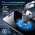 Privacy Screen Protector for iPhone 15/15 Pro, 2.5D Edge Full Coverage Anti-Spy 9H Tempered Glass, Dynamic Island Compatible,6.1’-2 Pack...