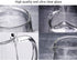19.3oz Glass Teapot with Infuser, Borosilicate Glass, 550ML, Clear, Stainless Steel Infuser...