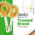 Stanley Home Products Original Vegetable Brush - Sturdy Compact Kitchen Brush for Small to Medium Veggies and Fruits - Removes Dirt Cleans Effecti...