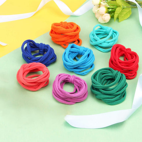 Hazms 293 Pcs Loom Potholder Loops 7" Weaving Loom Loops for Kids Weaving Craft with 3 Pcs Crochet Hooks for DIY Crafts Supplies Compatible with 7...