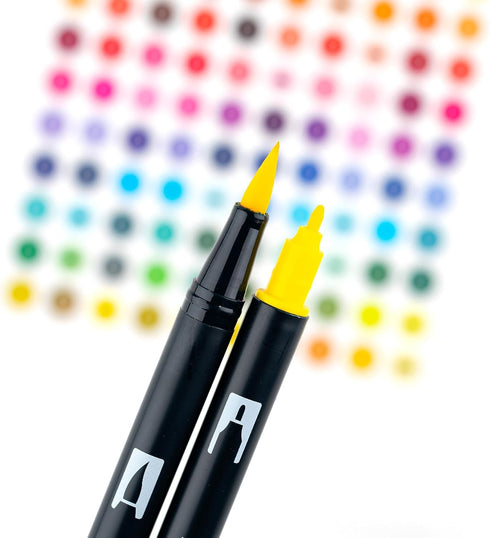 Tombow Dual Brush Pen Set, Lemon Squeezy 6...