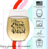 GLASSICLE Retirement Wine Glass - 15 Oz, Scratch-Resistant Funny Wine Glass - Funny Retirement Gifts for Women - Unique Retirement Glass for Wine ...