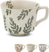 Ceramic Coffee Mug, 12oz Novelty Unique Teacup with Large Handle, Stoneware Cup for Tea Mocha Latte Cappuccino Espresso, Gift for Women and Men (1...