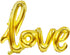 Large Gold Foil LOVE Balloons Banner,42 Inch Mylar Foil Letters Balloons for Wedding Bridal Shower Anniversary Mothers' Day Engagement Party Decor...