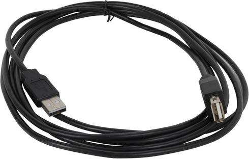Nippon Labs USB-10-MF-BK 10-Feet USB 2.0 M/F Extension Cable, Black...