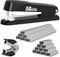 Metal Stapler Heavy Duty 50 Sheet Capacity with 1750 Staples and Staple Remover, Full Strip Staplers for Desk, No Jam, Non-slip Office Stapler wit...