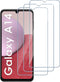 LYWHL [3 Pack for Samsung Galaxy A14 5G Screen Protector, Tempered Glass HD Clear 9H Hardness Protector Film for Galaxy A14, Anti Scratch Bubble F...