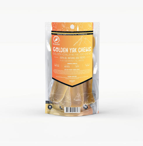 TickledPet Golden Himalayan Yak Dog Chews - 100% Natural (Medium)...