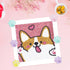 TXIN 8 Pcs Diamond Art Painting Magnet Cover Minder, Paw Shape Diamond Picture Magnetic Holder Locator, Cross Stitch Diamond Picture Fixator with ...