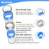 120pcs Seal Wire Connectors, Heat Shrink Self Solder Connectors, Waterproof Butt Splice Wire Terminals Best for Repair and Electrical Maintenance,...