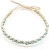 BlueRica Hemp Anklet with Glass Beads...