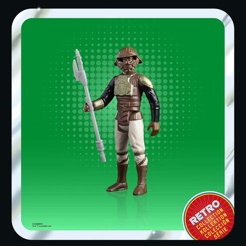 STAR WARS Retro Collection Lando Calrissian (Skiff Guard), Return of The Jedi 3.75-Inch Collectible Action Figures, Ages 4 and Up (F7277)...