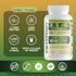 Ginko Biloba & Panax Ginseng Supplement - Red Ginseng Brain Supplement for Memory and Focus - Ginkgo Biloba Supplements for Good Vision, Immune Sy...
