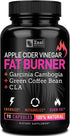 Apple Cider Vinegar Weight Management Pills for Women - Garcinia Cambogia + w. CLA & Green Coffee Bean Green Tea...