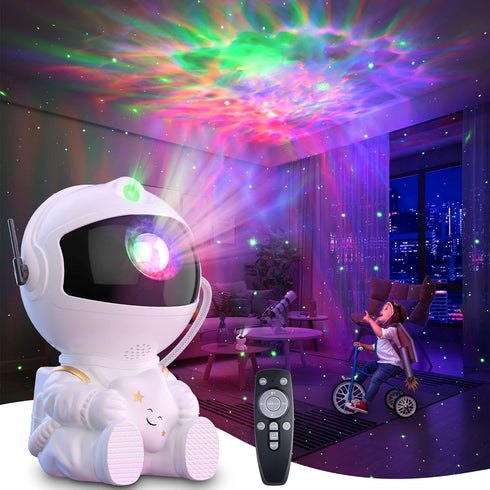 2024 Astronaut Galaxy Projector, Star Projector Galaxy Night Light with Remote Control, Starry Nebula Space Buddy Projector for Bedroom, Gifts for...