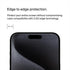 Belkin ScreenForce TemperedGlass Treated Screen Protector for iPhone 15 Pro - Slim & Scratch-Resistant - Includes Easy Align Tray for Bubble Free ...