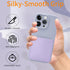 Silicone Wallet Phone Case for iPhone 15 Pro 6.1 Inch with Credit Card Holder Pocket, Full-Body Bumper Protection Camera Protect Case (Light Purpl...