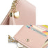 Womens Small Wallet Mini Purse Bifold Slim Card Case Holder Zipper Coin Pocket...