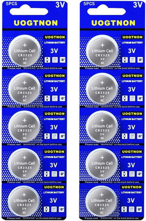 CR2325 3V Lithium Battery (10 - Pack)...